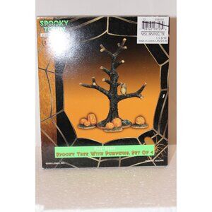 Lemax Spooky Town - Tree with Pumpkins, set of 4